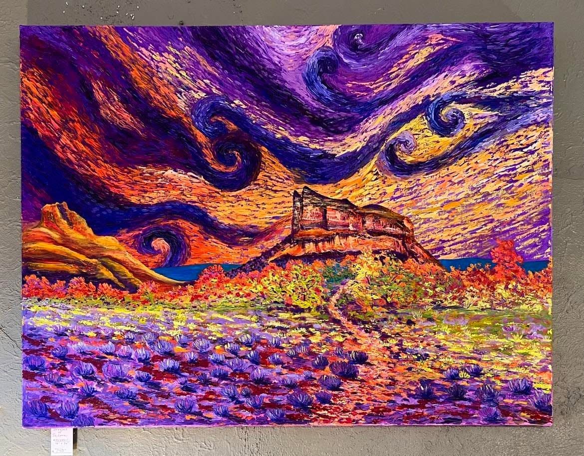 Contemporary artwork at 55 Main Gallery