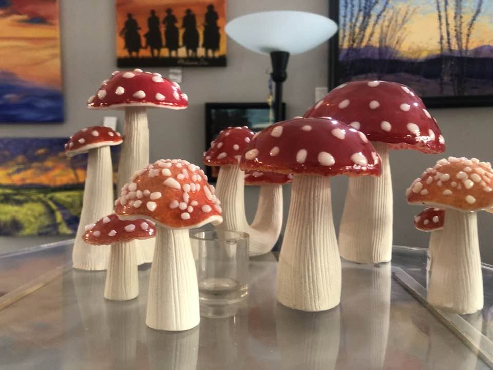 Handmade work at 55 Main Gallery